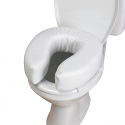 Siège de toilettes rembourré hauteur 10cm