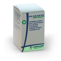 GlucoFix® Sensor Bandelettes glycémie