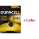 Piles Lithium 3 V, CR2032 GP Duracell®