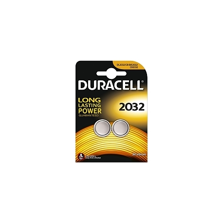 2 Piles lithium 3 V, CR2032 - GP Duracell®