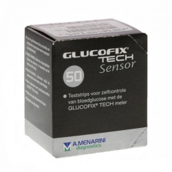 GlucoFix® Tech Sensor Bandelettes glycémie X50